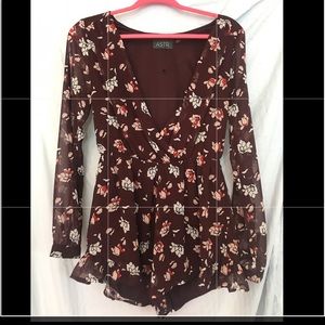 Nordstrom Rack long sleeve romper